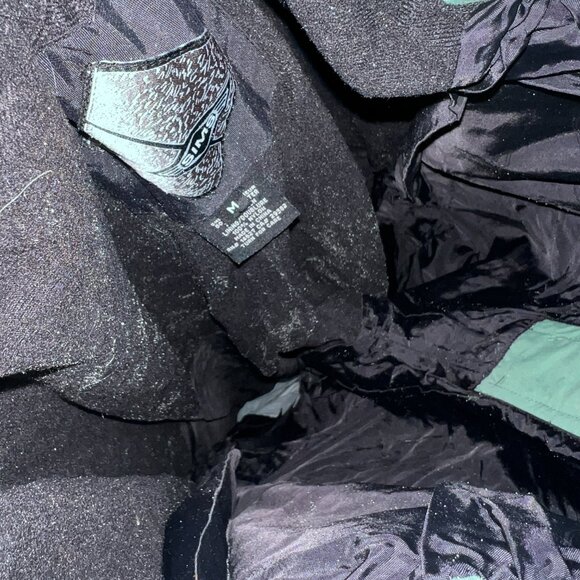 Sims Snow Pants Elastic Waist with Cinching Buckle Inner Elastic Hems Pocket - Picture 9 of 10